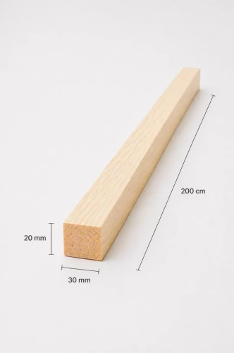 KANTÓWKA PROSTOKĄTNA SOSNA 20 x 30 mm x 200 cm
